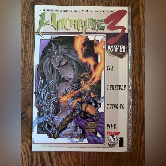 ⚡️Vintage 1996 Cyber Force Comic Book - Picture 4 of 4